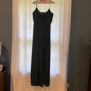 BCBG green gown